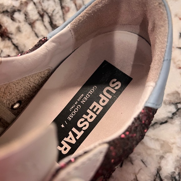 SOLD ON OTHER SITE golden goose GGDB superstars glitter sequin size 39 - Picture 8 of 13